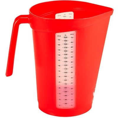 ヴァイカン メジャリングジャグ レッド 60004 1個（直送品）