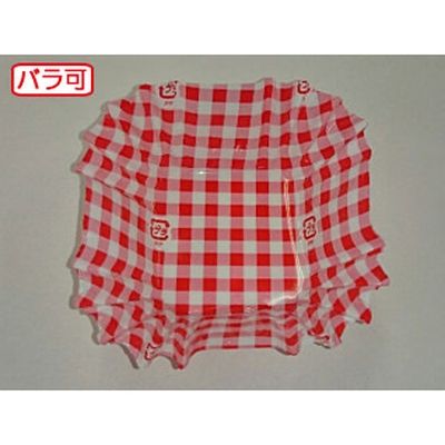 セイコー ラミケースOPP四角8号チェック柄ピンク 500枚 651784 1本(500枚入)（直送品）