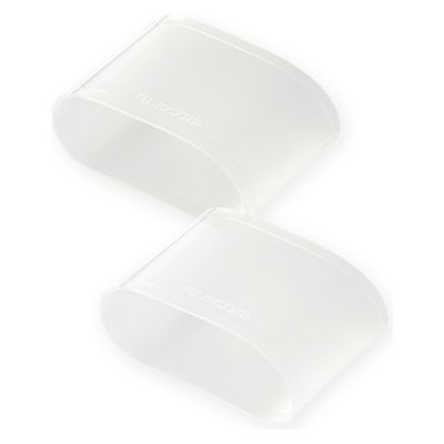 スマートウォッチ リスト バンド カバー 2個入 Lサイズ 水中仕様 クリア SW-WBDSCLCR エレコム 1個（直送品）