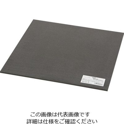光 ポリエチレンスポンジ 300×300×5mm 黒 SR5-30 1個 223-8236（直送品）