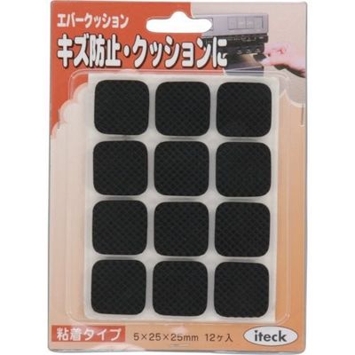 アイテック 光 エバークッション25×25 KE-2525 1パック(12個) 820-1400（直送品）