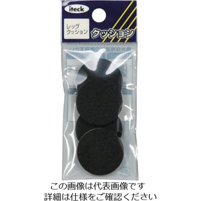 アイテック 光 レッグクッション28×3mm KLP-28 1パック(4個) 820-1534（直送品）