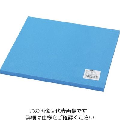 光 ポリエチレン(ブルー)10×200mm角 CS10-20-2 1枚 820-0732（直送品）