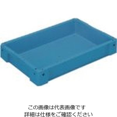 三菱ケミカル ヒシ WN型コンテナ 青 WN-24 1セット(500個) 106-0453（直送品）