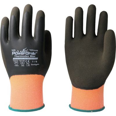 東和コーポレーション トワロン 防寒手袋 パワーグラブThermodexMax 7/S 329-S 1双 240-2206（直送品）