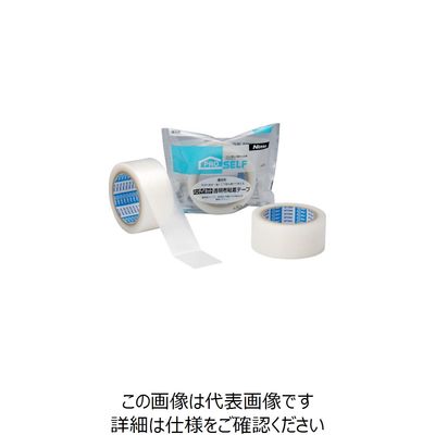 ニトムズ ハンディカット透明布粘着テープ J5430 1巻 135-9592（直送品）