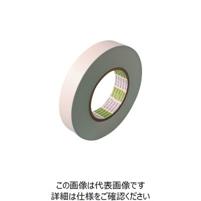 日東電工 日東エルマテ ラインテープEーA(BC) 0.16mm×25mm×50m 白 E-A25W 1巻 220-6350（直送品）
