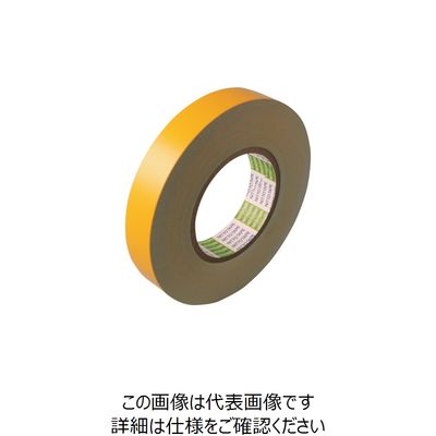 日東電工 日東エルマテ ラインテープEーA(BC) 0.16mm×25mm×50m 黄 E-A25Y 1巻 220-5039（直送品）