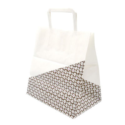 福助工業 紙袋 紙手提袋 ラッピーバッグNo.10 花林 400枚(50×8) 00112121 1ケース(400枚入(50枚×8袋))（直送品）