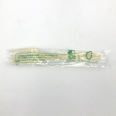 お米のフォーク160 ナチュラル 個包装　3000本(100×30) 00698993　ホウケン産業（直送品）