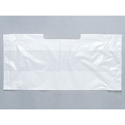 弁当用レジ袋 キャリーバッグ ランチ 特大 乳白 1000枚(100×10) 0488577 1ケース(1000枚入(100枚×10袋))（直送品）