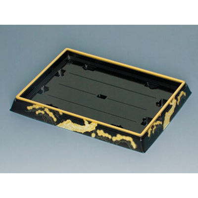 福助工業 寿司容器 新角桶 410H 松 120枚(10×12) 0533823 1ケース(120枚入(10枚×12袋))（直送品）