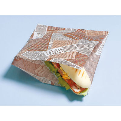 バーガー袋 No.22 アーティクル【weeco】 2000枚(100×20) 0562793 1ケース(2000枚入(100枚×20袋))（直送品）