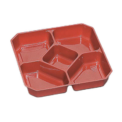 福助工業 仕出弁当 紗綾 R-708 中仕切 300枚(50×6) 0571229 1ケース(300枚入(50枚×6袋))（直送品）