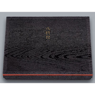 福助工業 仕出弁当 福寿膳 370 木目 60枚(1×60) 0581984 1ケース(60枚入(20枚×3袋))（直送品）