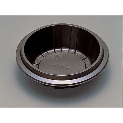 福助工業 どんぶり容器 フルレンジTR-75H 黒 800枚(50×16) 0594504 1ケース(800枚入(50枚×16袋))（直送品）