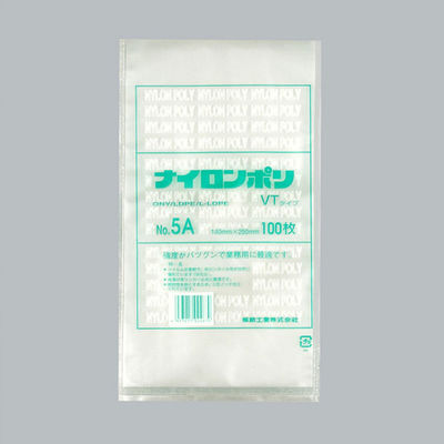 福助工業 ナイロンポリ VTタイプ　No.5A(14-25)　2000枚(100×20) 0703613（直送品）