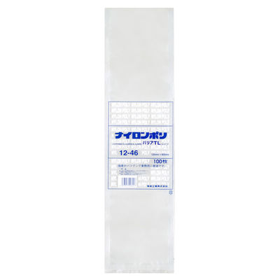 真空袋 ナイロンポリ バリアTLタイプ 12-46 1800枚(100×18) 0706124 1ケース(1800枚入(100枚×18袋))（直送品）