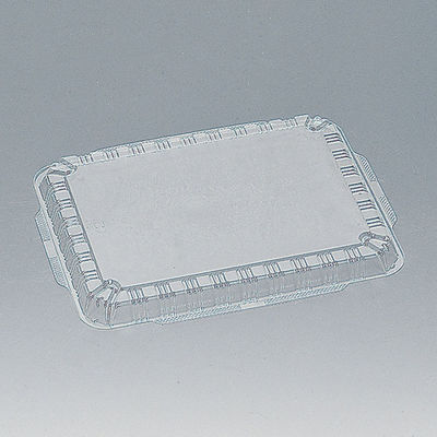 福助工業 弁当容器 憩い RP-6KF E 蓋 内嵌合 600枚(50×12) 0740853 1ケース(600枚入(50枚×12袋))（直送品）