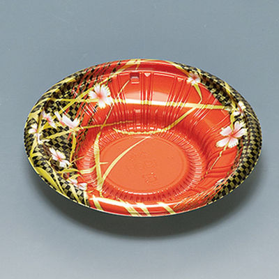 福助工業 どんぶり容器 盛飯190H 本体 流花 600枚(50×12) 0747114 1ケース(600枚入(50枚×12袋))（直送品）