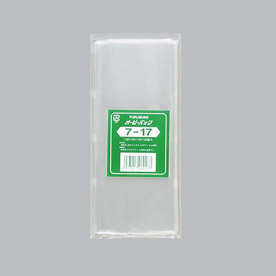 福助工業 OPP袋 オーピーパック テープなし 7-17 1ケース(100枚×10袋) 0840173（直送品）