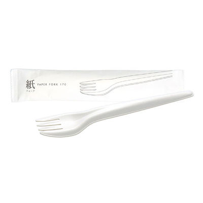 シンギ SBT-紙フォーク(個包装) 17cm 2000本(100×20) 10329334 1ケース(2000枚入(100枚×20袋))（直送品）