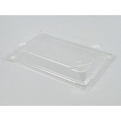 寿司容器 CF寿司容器L 1.5 透明蓋【weeco】 900枚(50×18) 135145 1ケース(900枚入(50枚×18袋))（直送品）