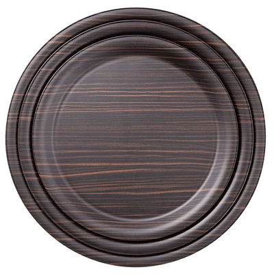 トーダイ お盆・トレー ノンスリップ アルボルトレー ブラック ABT-24BK 1個 342ABK24（直送品）