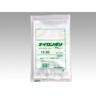福助工業 真空袋 ナイロンポリ TLタイプ 12-20 3600枚(100×36) 399866 1ケース(3600枚入(10（直送品）