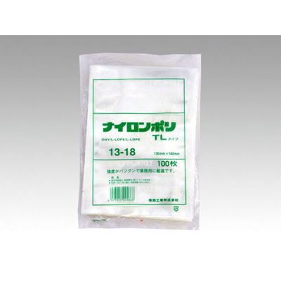 福助工業 真空袋 ナイロンポリ TLタイプ 13-18 3600枚(100×36) 405898 1ケース(3600枚入(10（直送品）