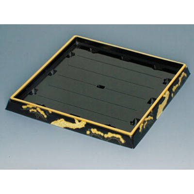 福助工業 寿司容器 新角桶 50H 松 80枚(10×8) 533793 1ケース(80枚入(10枚×8袋))（直送品）