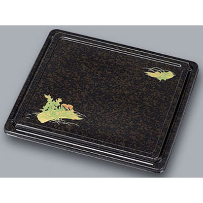 福助工業 仕出弁当 優膳 YN-550F 萩 共蓋 200枚(20×10) 546321 1ケース(200枚入(20枚×10袋))（直送品）