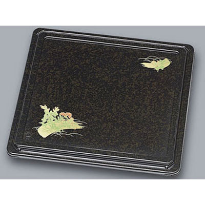 福助工業 仕出弁当 優膳 YN-570F 萩 共蓋 160枚(20×8) 546402 1ケース(160枚入(20枚×8袋))（直送品）