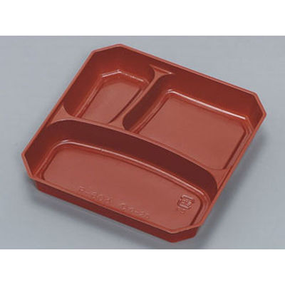 福助工業 仕出弁当 紗綾 R-603 中仕切 400枚(50×8) 570842 1ケース(400枚入(50枚×8袋))（直送品）