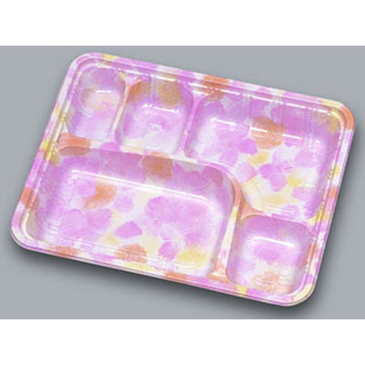 福助工業 弁当容器 LC新 LC-613 フローネ 600枚(50×12) 578606 1ケース(600枚入(50枚×12袋))（直送品）