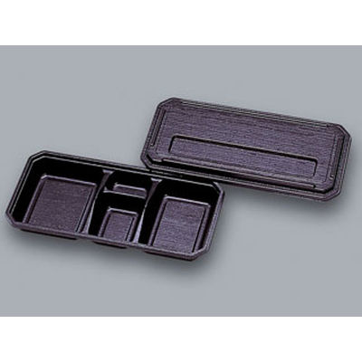 福助工業 仕出弁当 KP新 KP-115 阿波 共蓋付 400枚(50×8) 578738 1ケース(400枚入(50枚×8袋))（直送品）