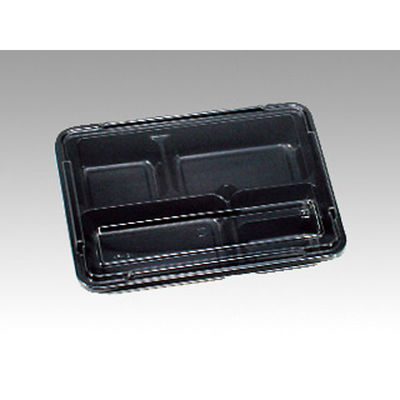 福助工業 仕出弁当 KP新 KP-130 阿波 透明蓋付 300枚(50×6) 578746 1ケース(300枚入(50枚×6袋))（直送品）