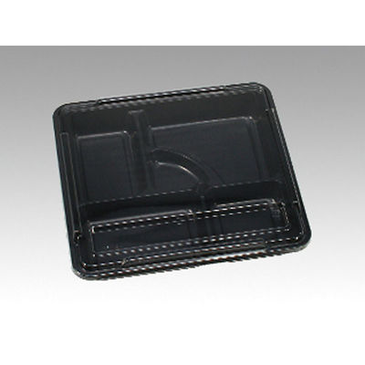 福助工業 仕出弁当 KP新 KP-150 阿波 透明蓋付 240枚(20×12) 578762 1ケース(240枚入(20枚×12袋))（直送品）