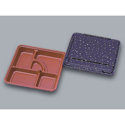 福助工業 仕出弁当 KP新 KP-150 玉藻 共蓋付 240枚(20×12) 579025 1ケース(240枚入(20枚×12袋))（直送品）