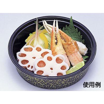 福助工業 寿司容器 富久折 D-130 錦 1200枚(50×24) 590071 1ケース(1200枚入(50枚×24袋))（直送品）