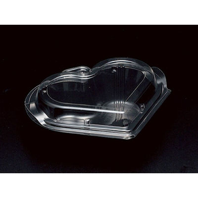 スミ 菓子容器 ユニコン ハート1B 黒 1000枚(50×20) 5HA1183 1ケース(1000枚入(50枚×20袋))（直送品）