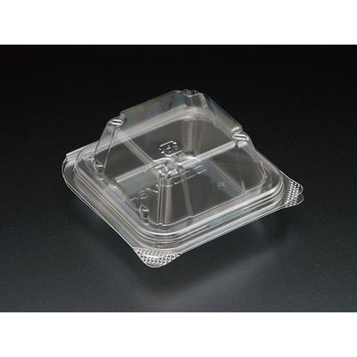 スミ 菓子容器 ユニコン MS-1 透明 2400枚(100×24) 5M10110 1ケース(2400枚入(100枚×24袋))（直送品）