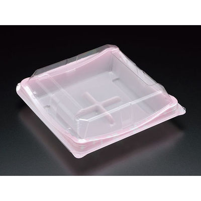 スミ 菓子容器 ユニコン MS-40 さくら桃 1000枚(100×10) 5M44159 1ケース(1000枚入(100枚×10袋))（直送品）