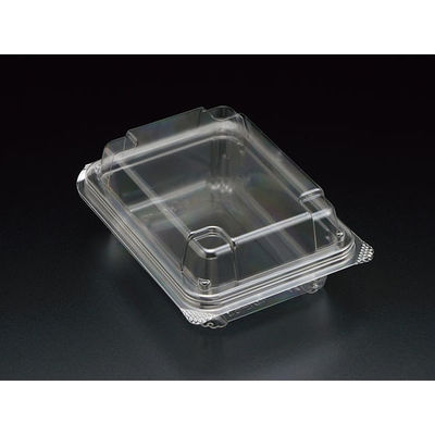 フードパック ユニコン LS-85-10 透明 1000枚(100×10) 5S85210 1ケース(1000枚入(100枚×10袋))（直送品）