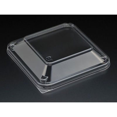 スミ 惣菜容器 SPレンジFVG115 透明 1600枚(100×16) 8G15221 1ケース(1600枚入(100枚×16袋))（直送品）