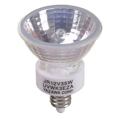 エコクールハロゲン 35W EZ10口金 広角 JR12V35WUVWK3EZ ヤザワ