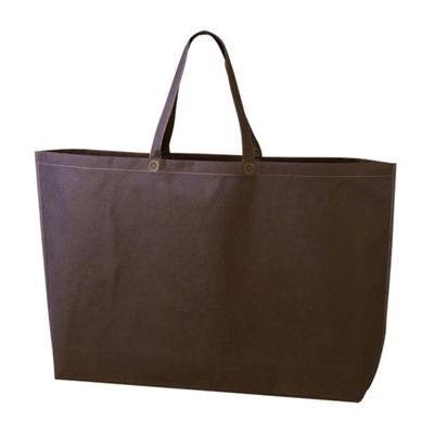 ベルベ シンプルトートバッグ 75 特大（ダークブラウン） 9270 1包：100枚（50×2）（直送品）