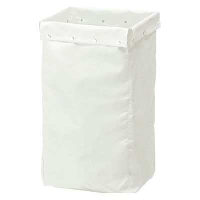 山崎産業 リサイクルカートY-4用オプション 収納袋 ホワイト 24-6550-1004（直送品）