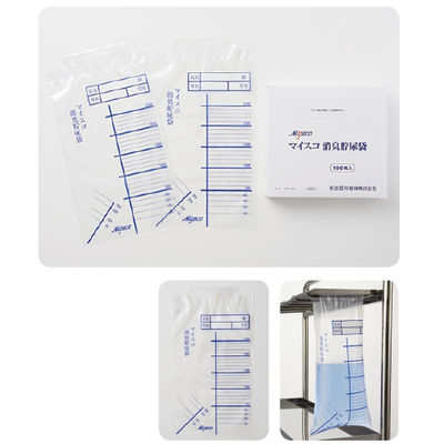 マイスコ消臭貯尿袋（ケース） 23-7700-01 1梱（100枚×10箱入） 松吉医科器械（直送品）