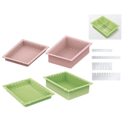 河淳 KMコンテナ（34-04） イエローグリーン 24-3399-0001（直送品）